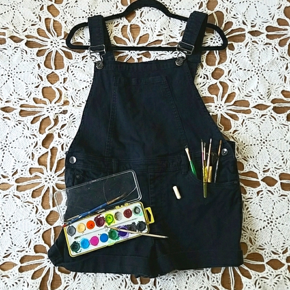 Ardene Artist's Canvas Coverall Romper